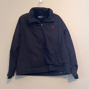 Black Windbreaker Men’s Jacket